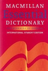 kniha Macmillan Essential Dictionary International Student’s Edition (Paperback), Macmillan 2003