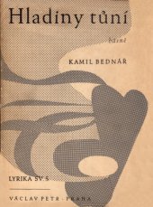 kniha Hladiny tůní [poesie], Václav Petr 1943