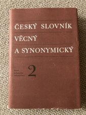 kniha Český slovník věcný a synonymický. 2. [díl], SPN 1974