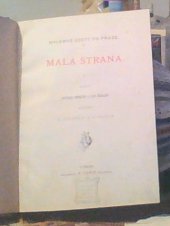 kniha Malá Strana. (Díl) 1, F. Topič 1896