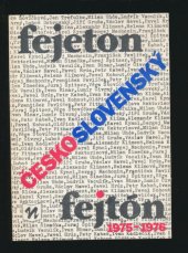 kniha Československý fejeton-fejtón 1975-1976, Novinář 1990