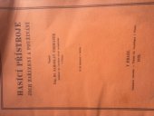 kniha Hasicí přístroje, jichž zařízení a používání, s.n. 1929