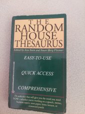 kniha The  random house thesaurus  Edited by jess stein and stuart berg Flexner, Random House 1992