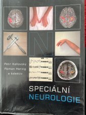 kniha Speciální neurologie, Univerzita Palackého v Olomouci 2007