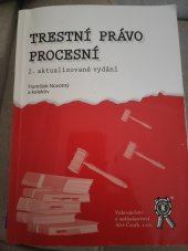 kniha Trestní právo procesní  2.aktualizované vydání , Aleš Čeněk s.r.o. 2017