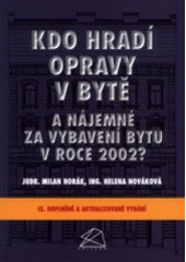 kniha Kdo hradí opravy v bytě a nájemné za vybavení bytu v roce 2002?, Polygon 2002