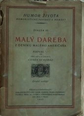 kniha Malý dareba z deníku malého Američana, Č. Semerád 1925