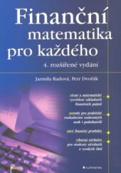 kniha Finanční matematika pro každého, Grada 2003