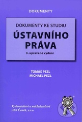 kniha Dokumenty ke studiu ústavního práva, Aleš Čeněk 2008
