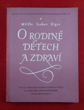 kniha O rodině, dětech a zdraví, SZdN 1959