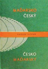 kniha Maďarsko-český a česko-maďarský kapesní slovník, SPN 1987