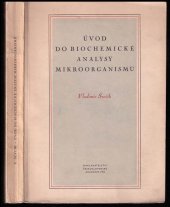 kniha Úvod do biochemické analysy mikroorganismů, Československá akademie věd 1954