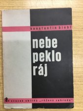 kniha Nebe, peklo, ráj [Básně ... z let 1929-1930 v doplněném vydání], Sfinx, Bohumil Janda 1931