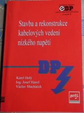 kniha Stavba a rekonstrukce kabelových vedení nízkého napětí, IN-EL 1997