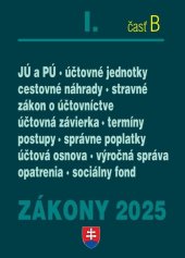 kniha Zákony I B/2025 – účtovné zákony, Poradca 2025