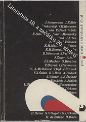 kniha Literatura 19. a začátku 20. století Učebnice literatury pro 2. ročník středních škol. (19. a začátek 20. století), Fortuna 1994