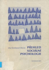 kniha Přehled sociální psychologie, Univerzita Palackého v Olomouci 2004