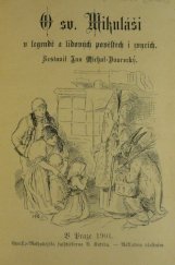 kniha O sv. Mikuláši v legendě a lidových pověstech i zvycích, s.n. 1901