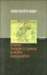 kniha Dopisy Terezie z Lisieux kněžím misionářům, Karmelitánské nakladatelství 2001