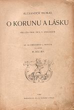 kniha O korunu a lásku, Jos. R. Vilímek 1924