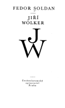 kniha Jiří Wolker, Československý spisovatel 1972