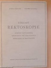 kniha Základy rektoskopie, SZdN 1955