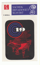 kniha Devatenáct klavírů, Československý spisovatel 1977