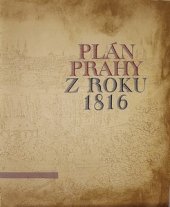 kniha Plán prahy z roku 1816,  Geodetický a kartografický podnik 1983