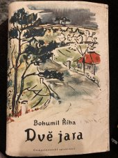 kniha Dvě jara, Československý spisovatel 1954