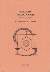 kniha Základy toxikologie pro farmaceuty, Karolinum  1996
