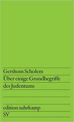 kniha Über einige Grundbegriffe des Judentums, Suhrkamp 1993