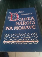 kniha Dolská nářečí na Moravě, Československá akademie věd 1954