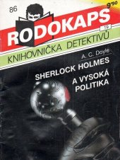 kniha Sherlock Holmes a vysoká politika, Ivo Železný 1992