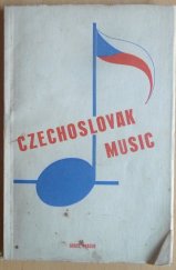 kniha Czechoslovak Music, Orbis 1946
