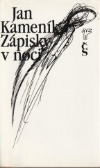 kniha Zápisky v noci, Český spisovatel 1993
