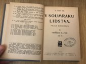 kniha V soumraku lidstva III, - Vzkříšení slunce. - Trilogie budoucnosti., B. Kočí 1928