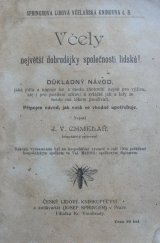 kniha Včely největší dobrodějky společnosti lidské!, Springer 1907