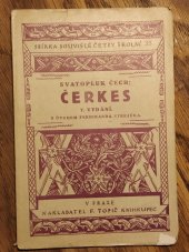 kniha Čerkes, F. Topič 1924