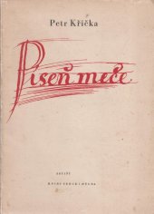 kniha Píseň meče Básně epické, Zátiší, knihy srdce i ducha, B.M. Klika 1946