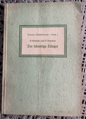 kniha Der lebendige Dünger, Verlag 1941