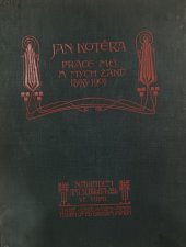 kniha Práce má a mých žáků 1898-1901, A. Schroll 