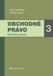 kniha Obchodné právo Obchodné záväzky, Wolters Kluwer 2023