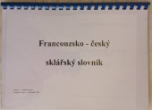 kniha Dokumentační sklářský slovník francouzsko-český, Sklo Union 1969