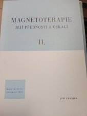 kniha Magnetoterapie, její přednosti a úskalí II, OÚNZ 1987