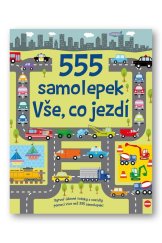 kniha 555 samolepek Vše, co jezdí, Svojtka 2023
