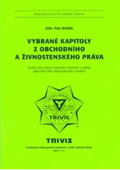 kniha Vybrané kapitoly z obchodního a živnostenského práva, Armex 2002