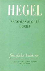 kniha Fenomenologie ducha, Československá akademie věd 1960