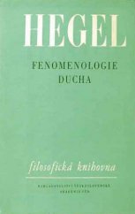 kniha Fenomenologie ducha, Československá akademie věd 1960