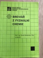 kniha Breviář z fyzikální chemie, Vysoká škola chemicko-technologická v Praze 2011