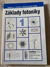 kniha Základy fotoniky 1, Matfyzpress, publishing house of the Faculty of Mathematics and Physics Charles University in Prague 1994